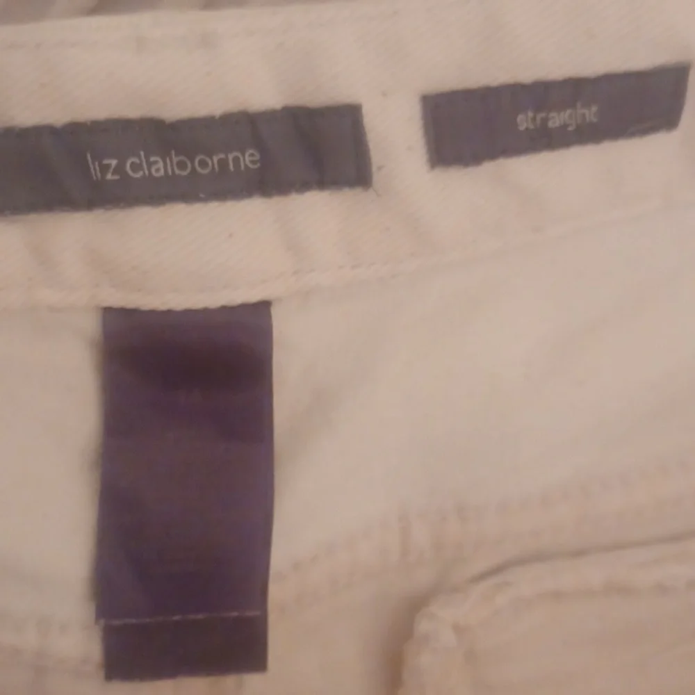 Liz Claiborne ankle canvas jeans - Picture 4 of 8